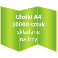 FORMAT:
210x297mm (ROZŁOŻONY)
210x100mm (ZŁOŻONY)
 								 


PAPIER:
KREDA 135G

TYP:
SKŁADANE NA TRZY

 								 

 
KOLOR:
4+4 (DWUSTRONNIE)

RODZAJ DRUKU:
OFFSETOWY 
&nbsp;


 							NAKŁAD:
20 000 SZTUK

OPCJE PRZESYŁKI:

ODBIÓR OSOBISTY:
0.00 zł

PRZESYŁKA KURIERSKA:
160.00 zł

Wszystkie ceny produktów są cenami brutto i zawierają 23% podatku vat.