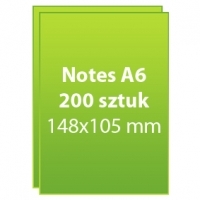 Notes A6 200 sztuk