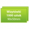 Wizytówki folia błysk 1000 sztuk
