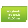 Wizytówki standardowe 100 sztuk