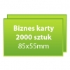 Biznes karty folia błysk 2000 sztuk