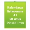 Kalendarze listwowane A1   50 sztuk