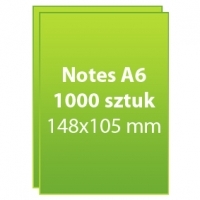 Notes A6 1000 sztuk