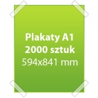 Plakaty A1  2000 sztuk