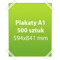 Plakaty A1   500 sztuk