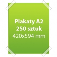 Plakaty A2   250 sztuk