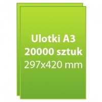 FORMAT:
297x420mm
 								 


PAPIER:
KREDA 135G

 								 

 
KOLOR:
4+4 (DWUSTRONNIE)

RODZAJ DRUKU:
OFFSETOWY 
&nbsp;


 							NAKŁAD:
20 00 SZTUK

OPCJE PRZESYŁKI:

ODBIÓR OSOBISTY:
0.00 zł

PRZESYŁKA KURIERSKA:
300.00 zł

Wszystkie ceny produktów są cenami brutto i zawierają 23% podatku vat.