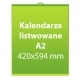 Kalendarze listwowane A2