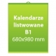 Kalendarze listwowane B1