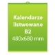 Kalendarze listwowane B2